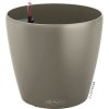 Lechuza Classico Color plastový kvetináč Ø 59 cm H 56 cm pieskovo hnedý vrátane zavlažovacieho systému, substrátu a indikátora hladiny vody