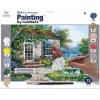 R&L Maľovanie podľa čísel Jarná terasa, 40 x 32 cm