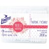Linteo papierové Vatové tyčinky do uší 200 ks