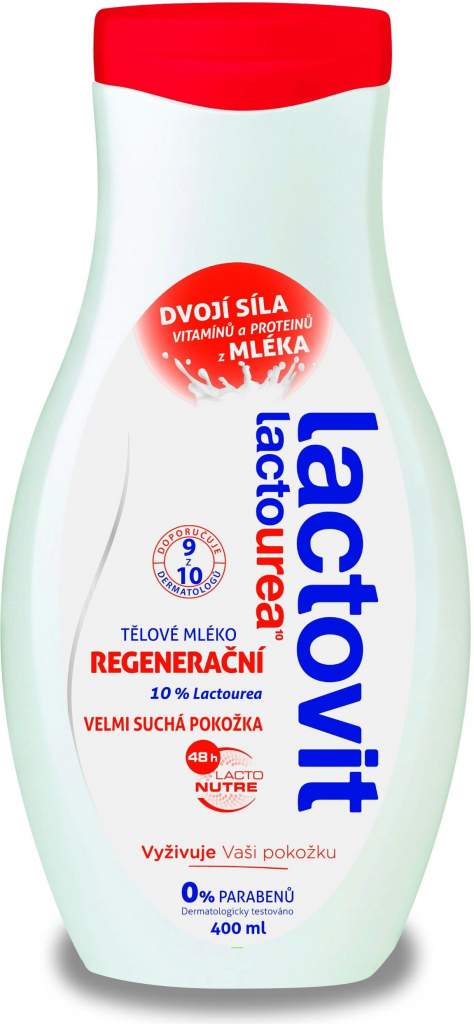Lactovit Lactourea ultra hydratačné telové mlieko 400 ml od 4,79 € -  Heureka.sk