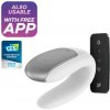 Vibrátor SATISFYER DOUBLE FUN biely