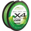 Mistrall šnúra Shiro Braided Line X4 150m 0,23mm zelená