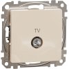 TV zásuvka priebežná 7dB, Béžová, Sedna Design (Schneider)