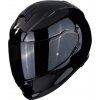Scorpion Exo-491 Solid čierna lesklá integrálna prilba - XL: 61-62 cm