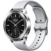 Chytré hodinky Xiaomi Watch S3 Silver, pre mužov aj ženy, kompatibilné s iOS a Android s G (51589)