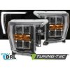 Tuning-tec SVETLOMETY ČIERNA DRL pasujú na FORD F150 MK14 20-23
