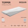 Benab Vrchný matrac Benab Topper Medium Topper 90 x 190 cm H4 tvrdosť 7 cm výška Topper, PUR, Zmäkčujúci topper