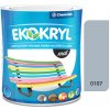 Chemolak Ekokryl Mat V2045 0107 svetlá šedá - vrchná akrylátová farba na drevo a kov 0,6l