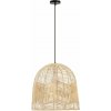 IMMAX BOHO PELO designové závěsné svítidlo, D50cm, E27, přírodní ratan 08263L