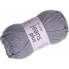 Pletacia priadza Jeans Plus 100 g šedá svetlá 1ks