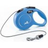 Vodítko FLEXI Classic New XS lanko 3m/8kg modrá
