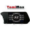 TomiMax Hyundai i20 Android 14 autorádio s WIFI, GPS, USB, BT HW výbava: QLED 8 Core 8GB+128GB HIGH - iba displej A,C
