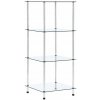 Regál VidaXL 40 x 40 x 100 cm, bezfarebný