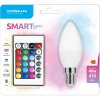 Modee Lighting LED žiarovka E14 RGB+W 4,9W 470 lumenov + diaľkové ovládanie (40W)