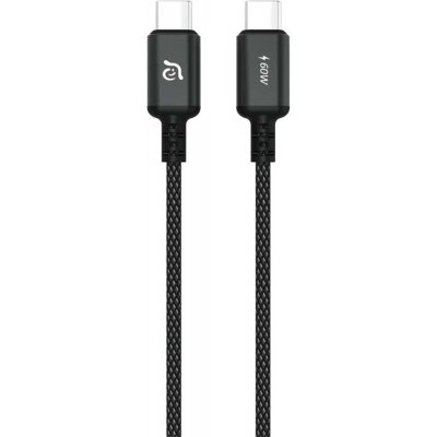 Adam Elements ACBADS120BK USB-C na USB-C 60W, 1,2m, černý