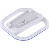 Stojan FIXED pre PlayStation 5, 5 (Slim) a 5 Pro s RGB LED podsvietením, biely
