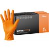 Espeon Nitrilové rukavice NITRIL DIAMOND3 100 ks, nepudrované, oranžové, 8.0 g Veľkosť: XL