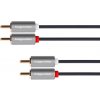 2RCA-2RCA kábel 10m Kruger & Matz Basic