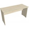 kancelársky stôl rovný 140 cm hl60 - GE 1400 akát