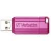 VERBATIM Flash Disk 32GB Hi-Speed Store 'n' Go, Pinstripe, USB 2.0, Hot růžová 49056