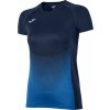 Joma Dámske tričko ELITE VI NAVY/ROYAL BLUE WOMEN Veľkosť: 4XS/3XS
