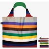 Skladacia nákupná taška LOQI POUL GERNES Lottery Stripes