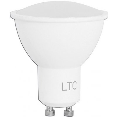 LTC LED GU10 SMD 7W 230V žiarovka, teplé biele svetlo, 560lm.