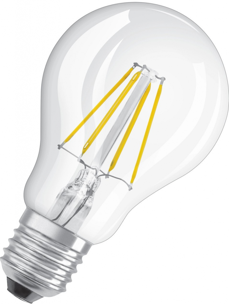 Osram LED žiarovka Value CL A, E27, 4W, teplá biela