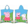 JERRY FABRICS Pončo Peppa Pig so Zuzkou 50x115 cm