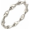 Strieborný prsteň Elements silver R3579
