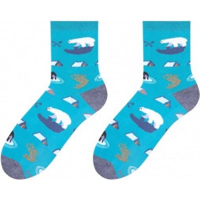 Dámske ponožky Polar Bear lagoon tyrkys. tmavá
