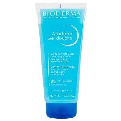BIODERMA Atoderm Gentle Cleansing Gel jemný sprchový gel pro normální až suchou citlivou pokožku 200 ml unisex