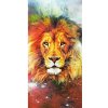 Gordon H69 Plážová osuška rýchloschnúca lev 100 x 180 cm