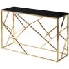 Signal ESCADA C II konzola, čierna / zlatá