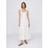GAP Linen maxi dress - Women's šedá S GAP 1200140426459