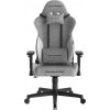 herná stolička DXRacer GLADIATOR sivo-biela látková