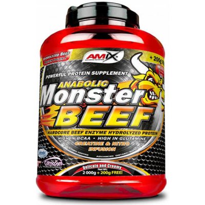 Anabolic Monster BEEF 90% Protein 2200g Amix