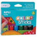 Apli Color Sticks temperové barvy suché mix barev 12 x 10 g, sada
