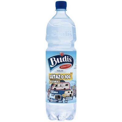 BUDIŠ Minerálna voda Budiš perlivá 6 x 1,5 l