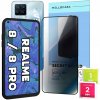 Tvrdené Sklo pre Realme 8 / 8 Pro Antispy (9H, Ochrana Súkromia)