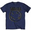 Nirvana tričko Inverse Smiley Modrá 12 – 14 rokov