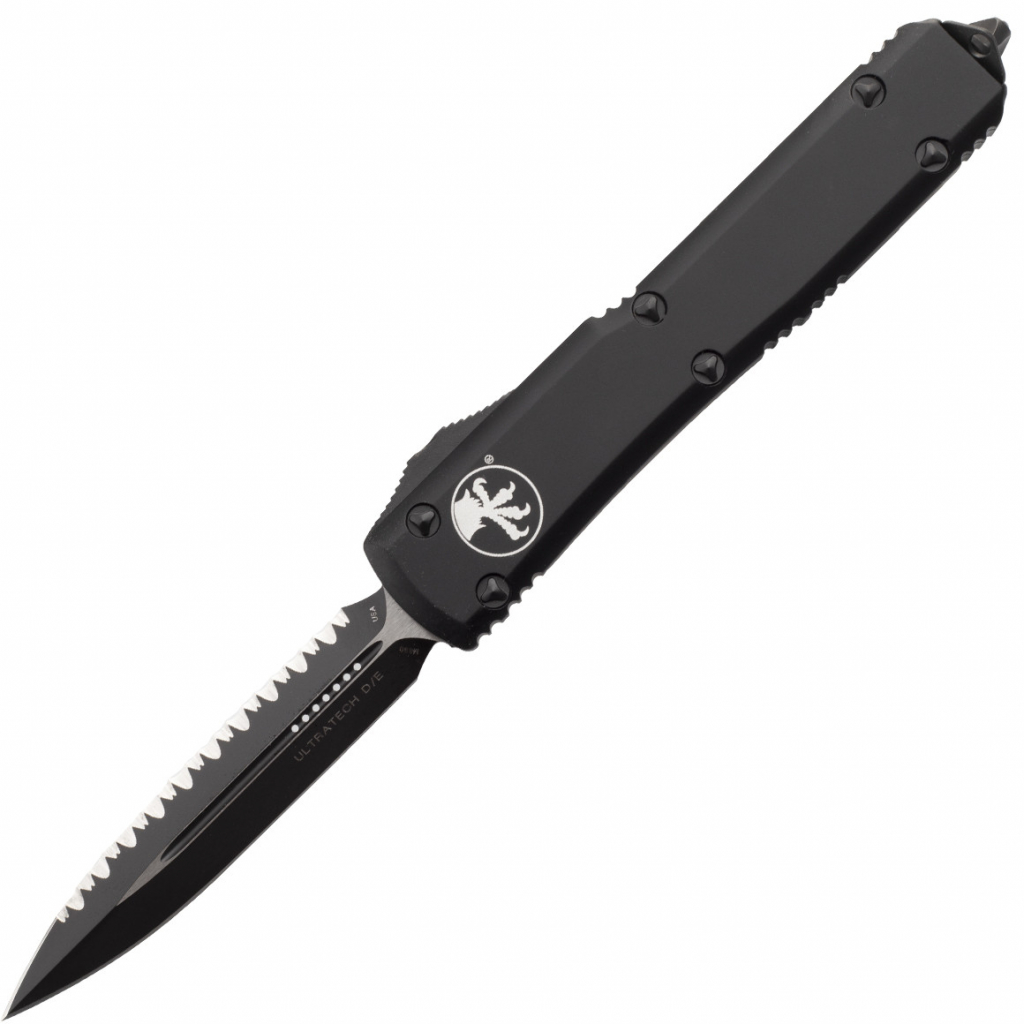 MICROTECH Ultratech D/E Tactical full sarrated 122-3T