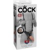 Postroj s dildom King Cock 10 Hollow Strap On Suspender System Pipedream
