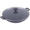 Wok kamille Liatinová panvica Wok s pokrievkou 30 cm (025925288)