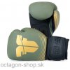 Boxerské rukavice - Fighter - Split Stripes - khaki/gold