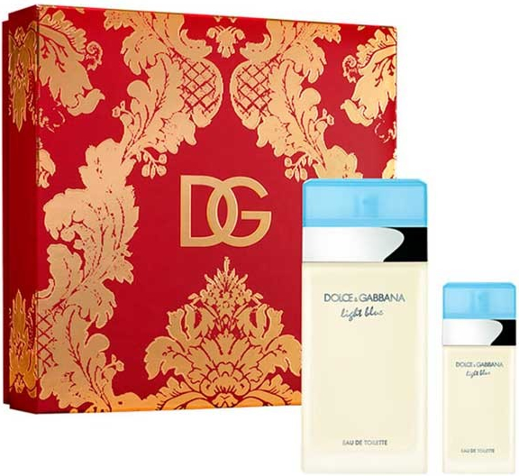 Dolce & Gabbana Light Blue toaletná voda pre ženy 200 ml + EDT 25 ml darčeková sada