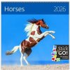Horses nástěnný 2026