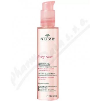 Nuxe Very Rose jemný čistiaci olej na tvár a oči 150 ml