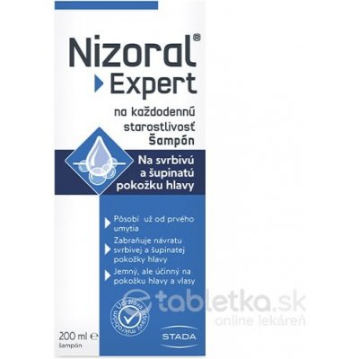 Nizoral Expert šampón na každodennú starostlivosť 200ml