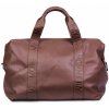 Childhome Prebaľovacia taška Mommy Bag Signature Vegan Leather Dark Brown